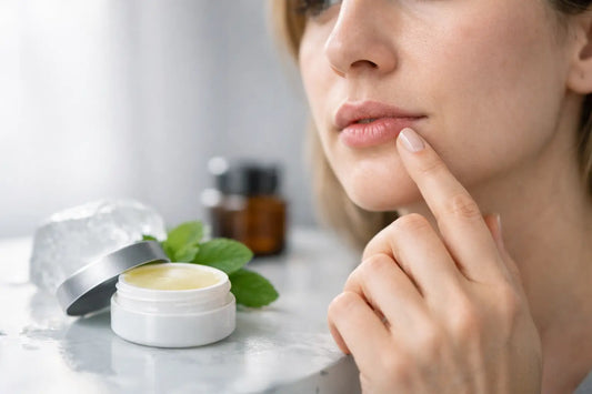 Balm for Fever Blisters That Fights the First Tingle