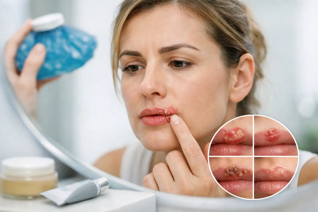 Cold Sore Stages Healing Guide